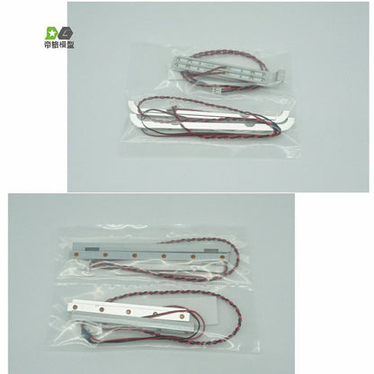 TOUCAN RC HOBBY Degree Metal Anti-skid Plate Side Light Bar LED Lights for 1/14 56301 RC Tractor Truck Radio Controlled Car Model Spare Parts Accessory