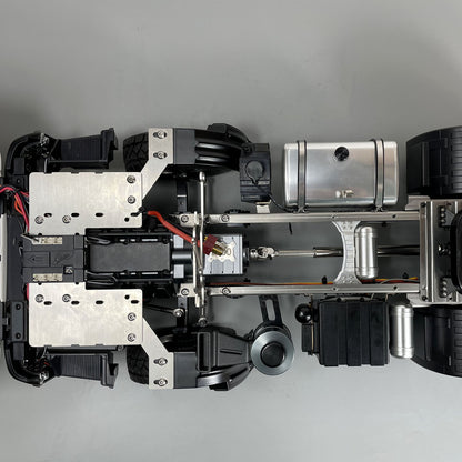 TOUCAN RC HOBBY MODO 1/14 RC Tractor Truck 4x2 2-speed Radio Control Car Model Differential Lock Axle Painted Assembled PNP Version Servo ESC