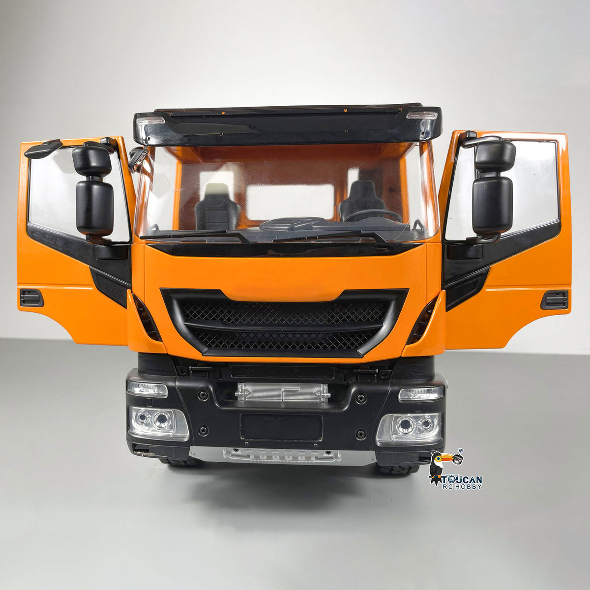 TOUCAN RC HOBBY MODO 1/14 Metal 6*4/4*2 RC Hydraulic Dump Truck PNP ST8 Controller 2 Speed Gearbox Axles Locks for Construction Model Collectors Outdoor Hobby