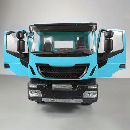 TOUCAN RC HOBBY MODO 1/14 4x2 Metal RC Hydraulic Dump Truck 2-speed Remote Control Tipper Car Electric Model Vehicle DIY PNP Sound Light System