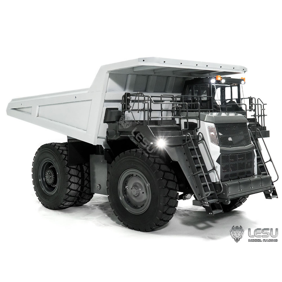 LESU 1/16 Hydraulic RC Mining Dump Truck Aoue R100E - Metal Shell RTR PNP