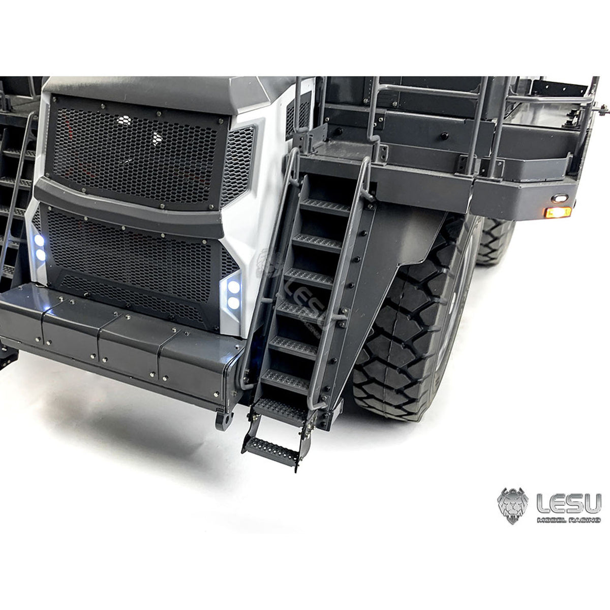 LESU 1/16 Hydraulic RC Mining Dump Truck Aoue R100E - Metal Shell RTR PNP