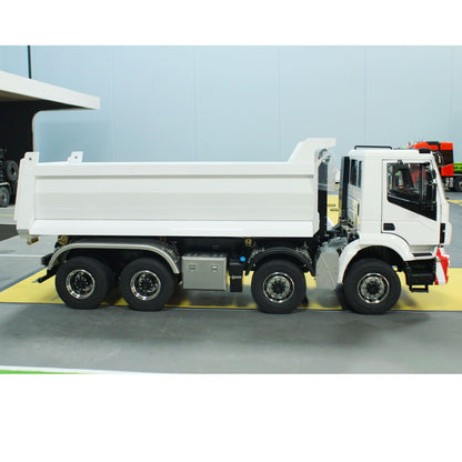 TOUCAN RC HOBBY LXY 1/14 8x8 Metal Hydraulic RC Dumper Car Radio Controlled Full Dump Truck Sound Light PNP Vehicle 3-speed Transmission