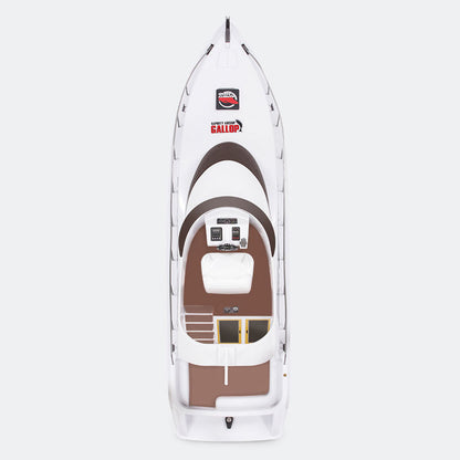 TOUCAN RC HOBBY Heng Long 2.4G RC Racing Boat Remote Control High-Speed Yacht 20KM/H Ship 70x19.9x19.5cm RTR Simulation Model ESC Servo Motor