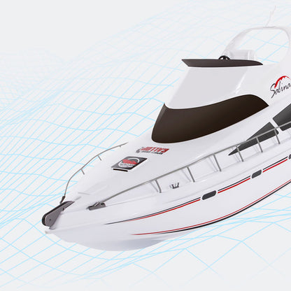 TOUCAN RC HOBBY Heng Long 2.4G RC Racing Boat Remote Control High-Speed Yacht 20KM/H Ship 70x19.9x19.5cm RTR Simulation Model ESC Servo Motor