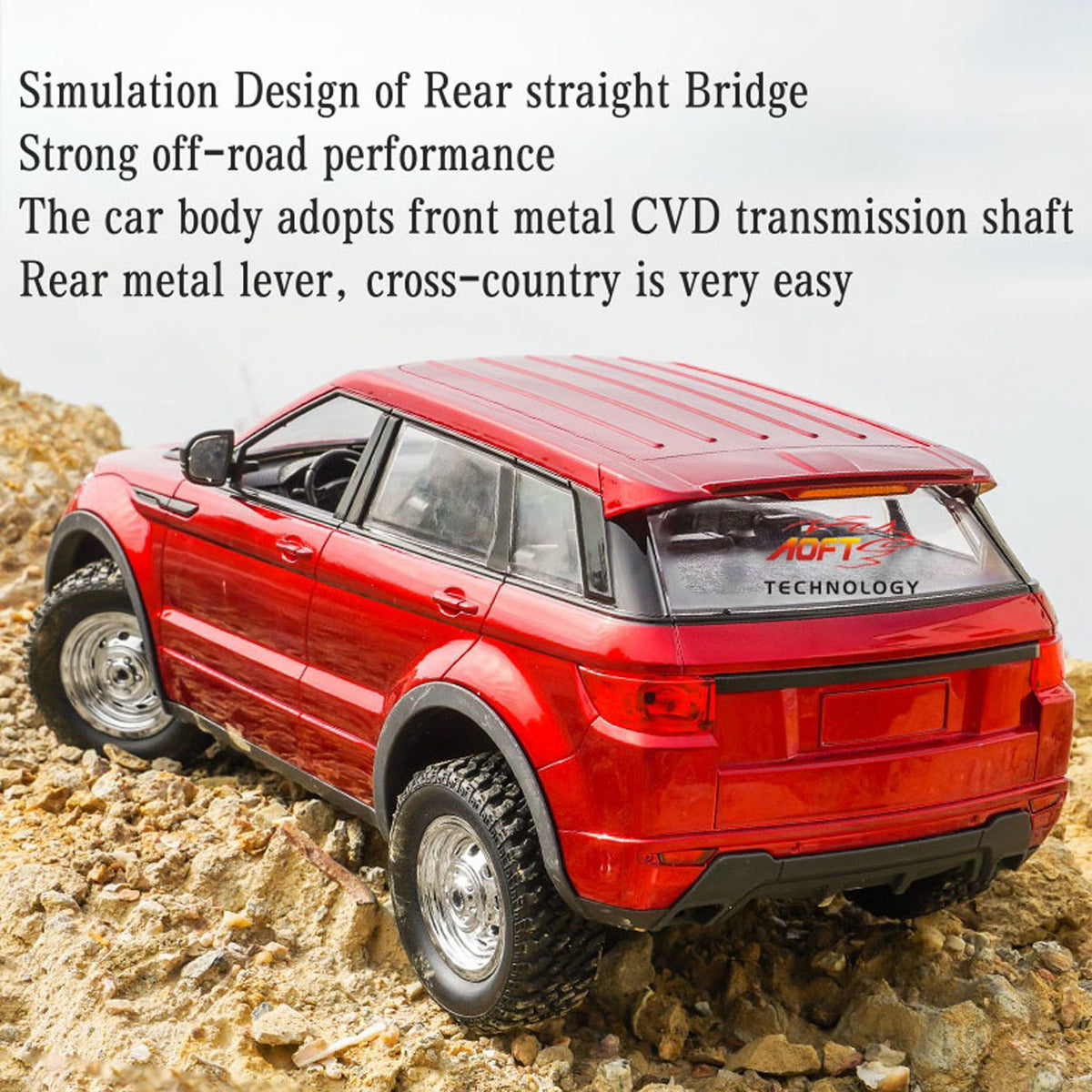 TOUCAN RC HOBBY LDRC 4x4 1/14 RC Crawler Climbing Car 4WD Radio Controlled Off-road Vehicles DIY Hobby Model LD1299 RTR Light System