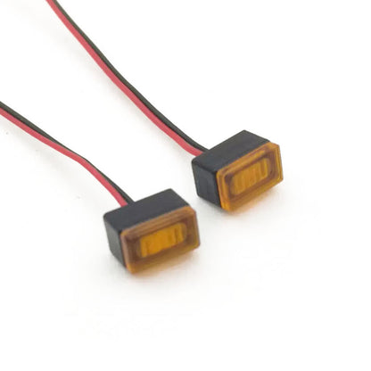 TOUCAN RC HOBBY Degree Cabin Light Clearance Lamps Outline Marker LED Lights for 1/14 RC Tractor Truck Remote Controlled Car Hobby Model DIY Accessory
