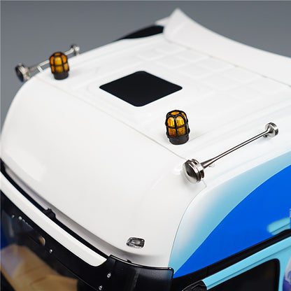 TOUCAN RC HOBBY Light Box Roof Light Marker Lamp Warning Light Front Face Spoiler Doll Light for DIY 1/14 RC Tractor Truck Lorry Vehicles