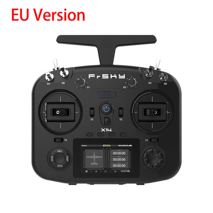 TOUCAN RC HOBBY FrSky TWIN X14 Transmitter EU FCC Dual 2.4G Radio System Controller Battery for Hydraulic Excavator Tractor Truck Loader W/O Receiver