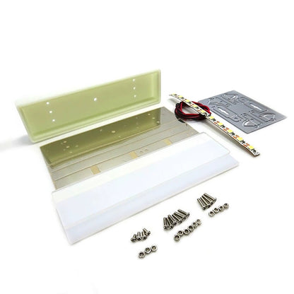 TOUCAN RC HOBBY Plastic Roof Light Box LED Lamp for DIY 1/14 RC Tractor Truck Hydraulic Dumper Tipper Radio Control Lorry DIY Model Car