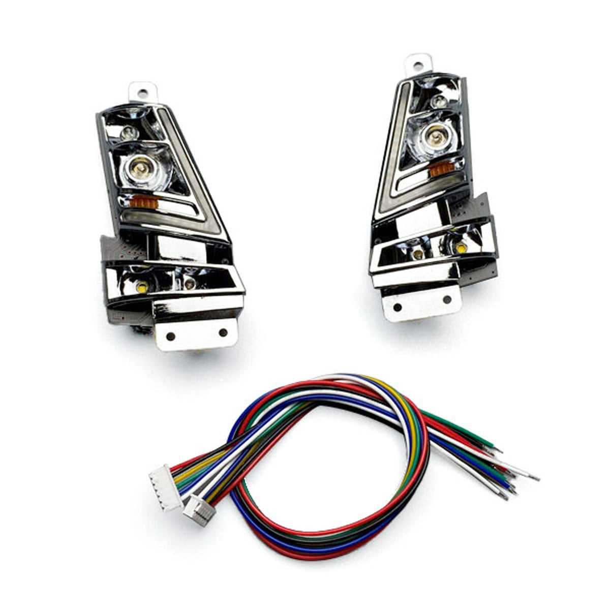 TOUCAN RC HOBBY Plastic Head Lamp Pro Flowing Water Light Front Bumper Rack for DIY 1/14 Remote Control Tractor Truck XL750 56360 56362 RC Lorry