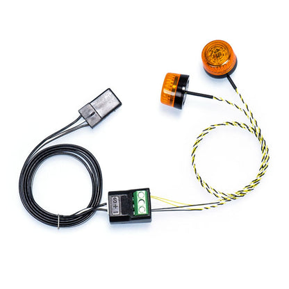 TOUCAN RC HOBBY 360 Rotating Light 5V LED Warning Lamp for 1/14 DIY RC Tractor Truck Model Digger Dumper Construction Vehicle Lorry Car