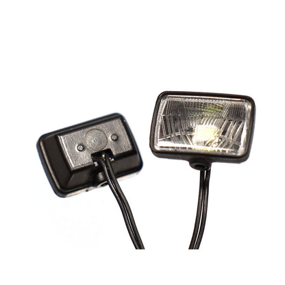 TOUCAN RC HOBBY Projecteur LED en plastique 2,2 V-3 V pour modèle DIY de tracteur, camion, véhicule tout-terrain, excavatrice, chargeuse et bulldozer radiocommandés à l'échelle 1/14