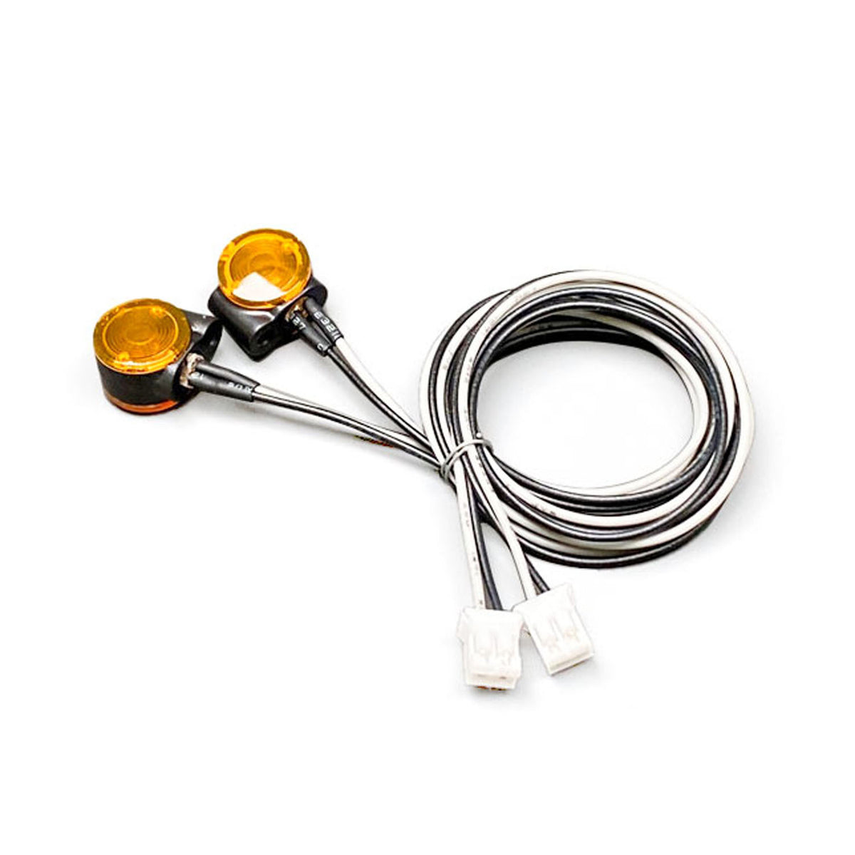 TOUCAN RC HOBBY LED 2.2-3V Markierungsleuchte Kunststoff-Scheinwerfer 1 Paar für DIY 1:14 RC Traktor LKW Modell Kipper Zubehör