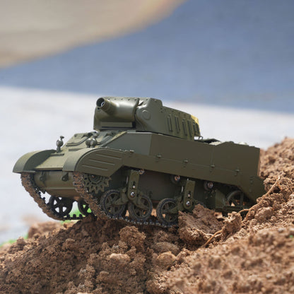 TOUCAN RC HOBBY 1/16 CoolBank RC Tank M8 HMC Scott Radio Control Battle Tank Simulation 360 Degrees Turret Rotary Smoke Sound Lights RTR Combat Vehicle