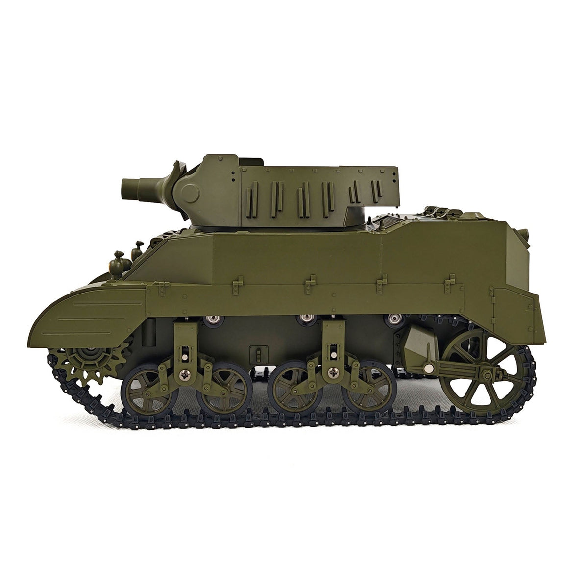 TOUCAN RC HOBBY 1/16 CoolBank RC Tank M8 HMC Scott Radio Control Battle Tank Simulation 360 Degrees Turret Rotary Smoke Sound Lights RTR Combat Vehicle