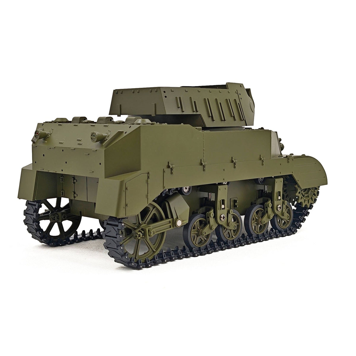 TOUCAN RC HOBBY 1/16 CoolBank RC Tank M8 HMC Scott Radio Control Battle Tank Simulation 360 Degrees Turret Rotary Smoke Sound Lights RTR Combat Vehicle