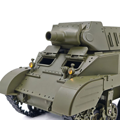 TOUCAN RC HOBBY 1/16 CoolBank RC Tank M8 HMC Scott Radio Control Battle Tank Simulation 360 Degrees Turret Rotary Smoke Sound Lights RTR Combat Vehicle