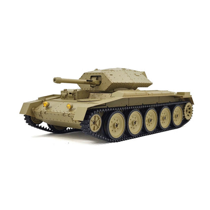 TOUCAN RC HOBBY 1/16 RC Battle Tank CoolBank Crusader MK III 2.4G Remote Control RTR Military Tank Model 360 Degrees Turret Rotary Smoke Sound Lights