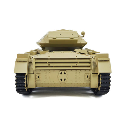 TOUCAN RC HOBBY 1/16 RC Battle Tank CoolBank Crusader MK III 2.4G Remote Control RTR Military Tank Model 360 Degrees Turret Rotary Smoke Sound Lights