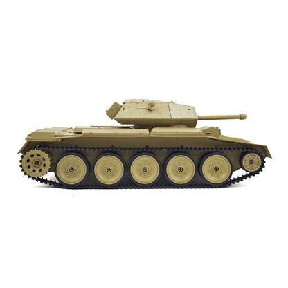 TOUCAN RC HOBBY 1/16 RC Battle Tank CoolBank Crusader MK III 2.4G Remote Control RTR Military Tank Model 360 Degrees Turret Rotary Smoke Sound Lights