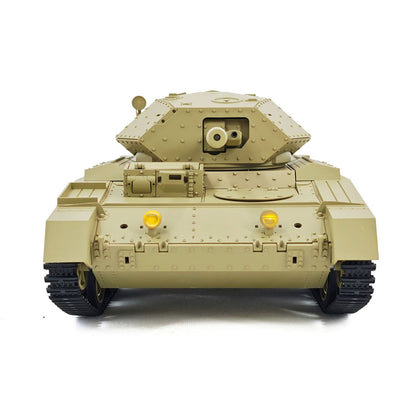 TOUCAN RC HOBBY 1/16 RC Battle Tank CoolBank Crusader MK III 2.4G Remote Control RTR Military Tank Model 360 Degrees Turret Rotary Smoke Sound Lights