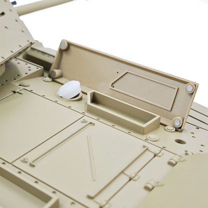 TOUCAN RC HOBBY 1/16 RC Battle Tank CoolBank Crusader MK III 2.4G Remote Control RTR Military Tank Model 360 Degrees Turret Rotary Smoke Sound Lights