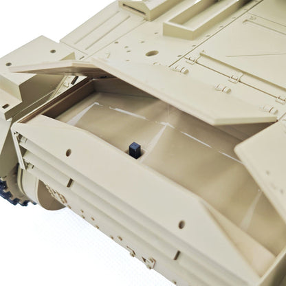 TOUCAN RC HOBBY 1/16 RC Battle Tank CoolBank Crusader MK III 2.4G Remote Control RTR Military Tank Model 360 Degrees Turret Rotary Smoke Sound Lights