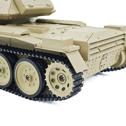 TOUCAN RC HOBBY 1/16 RC Battle Tank CoolBank Crusader MK III 2.4G Remote Control RTR Military Tank Model 360 Degrees Turret Rotary Smoke Sound Lights