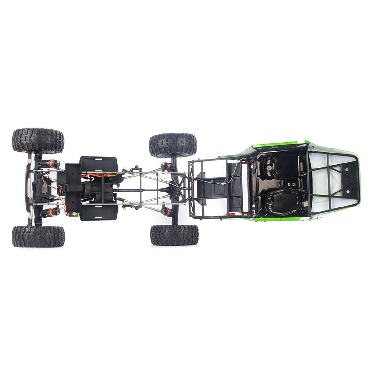 TOUCAN RC HOBBY 1/6 YIKONG Remote Control Crawler YK4061 AWD RC Off Road Vehicle Hobbywing Brushless Motor 80A ESC Metal Gears Roll Cage Design