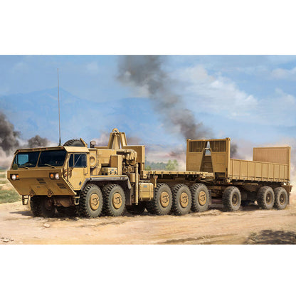 TOUCAN RC HOBBY US Stock I Love Kit 1/35 M1074 HEMTT PLS W/ M1076 Plastic Heavy Duty Tactical Truck Semi Trailer Car Static DIY Model Kit