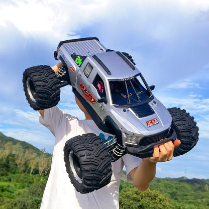 TOUCAN RC HOBBY ZD Racing 1/7 Remote Control Big Tire Truck MX-07 Hobbywing Brushless 160A ESC Metal Shock Absorber AWD High Speed RC Model Car