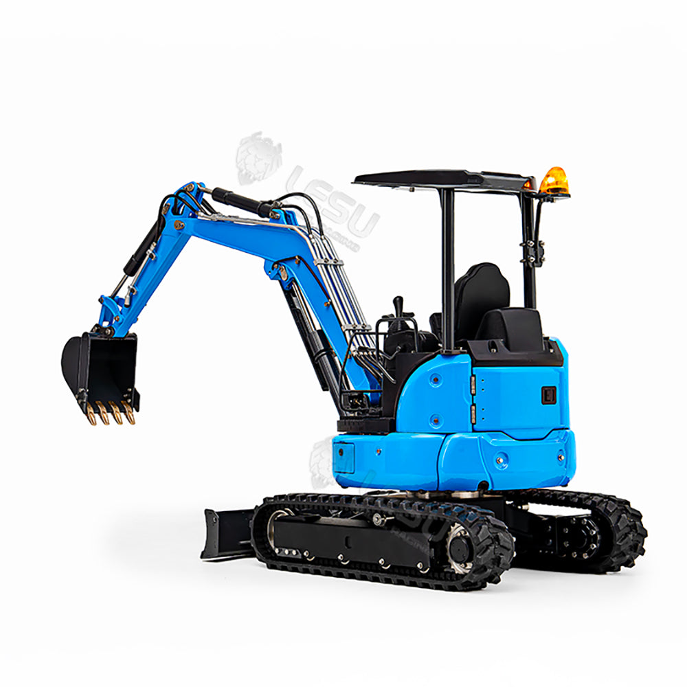 TOUCAN RC HOBBY LESU PC30 1/14 Metal RC Hydraulic Excavator B0003 KIT/PNP Mini Digger 6CH Reversing Valve System Brushless Motor Lighting for Hobby Collectors