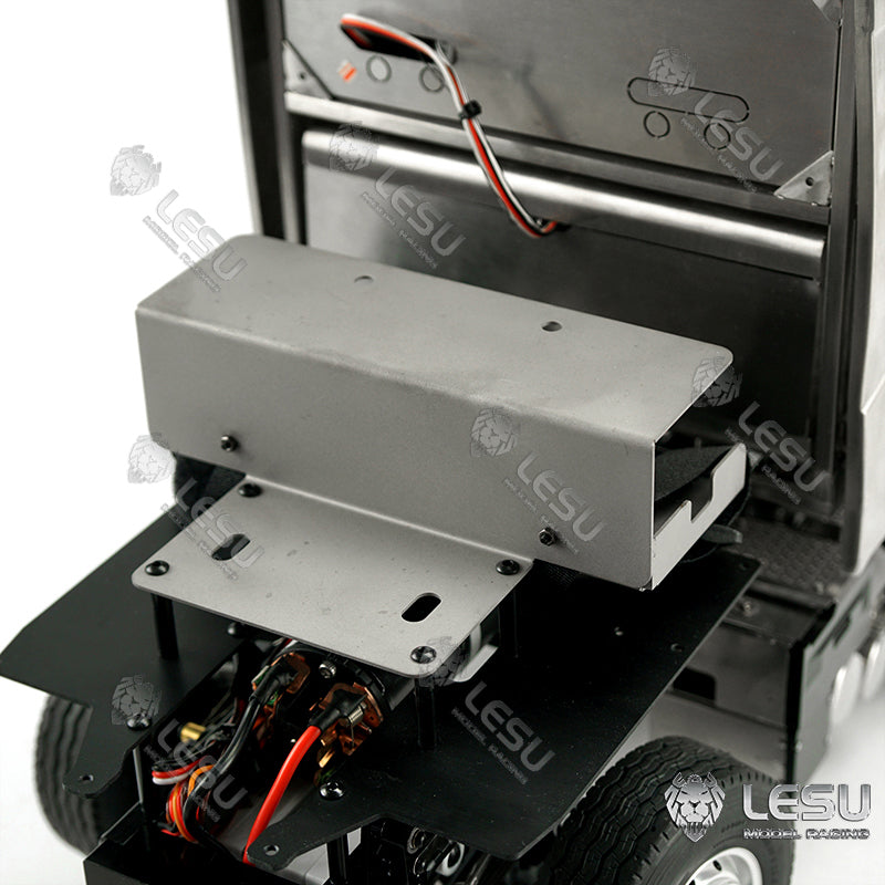 TOUCAN RC HOBBY LESU 1/14 Metal 6x6/8x8 Chassis with 2 Speed Transmission for TAMIYA FH16 RC Tractor Truck Suitable to Modification Enthusiasts