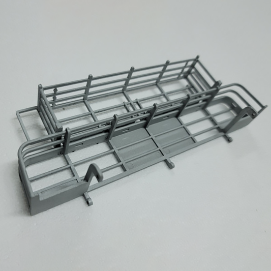 TOUCAN RC HOBBY Heng Long US Stock Full Metal Rear Fence Set for 1/16 RC Tank Abrams M1A2 Radio Control Military Hobby Model Decorative Spare Parts