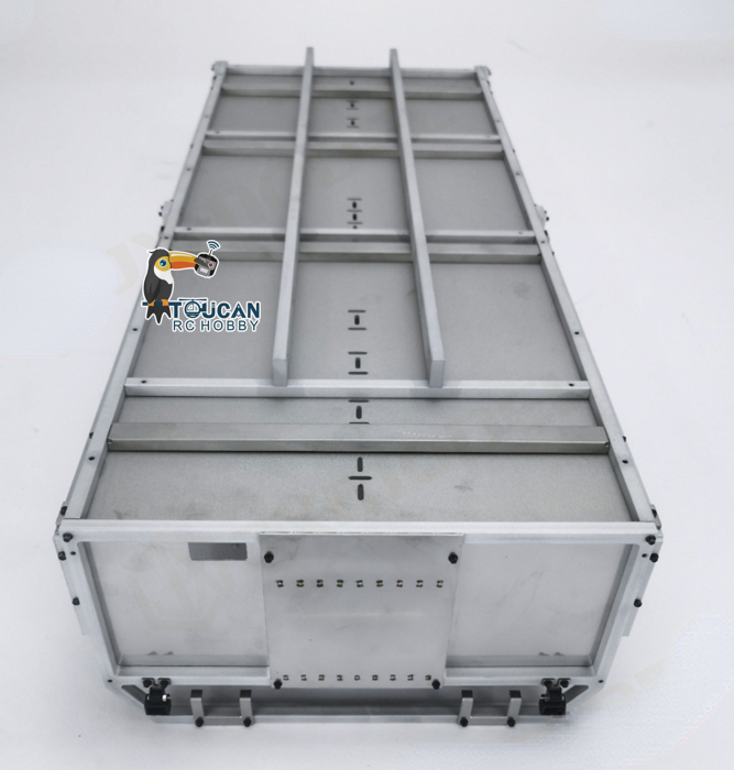 TOUCAN RC HOBBY JXModel Metal Operation Cage Fork Telescopic Spreader Cargo Bucket for 1/14 RC Hydraulic Crane Truck F1650 F1650-TD DIY Parts for Enthusiast