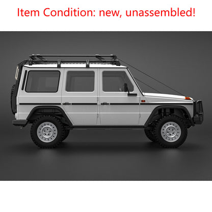 TOUCAN RC HOBBY CAPO 1/8 4WD RC Off Road Car W460 Kit CNC Metal Car Shell Differential Locks Openable Doors 2Speed Gearbox No Electronic Parts