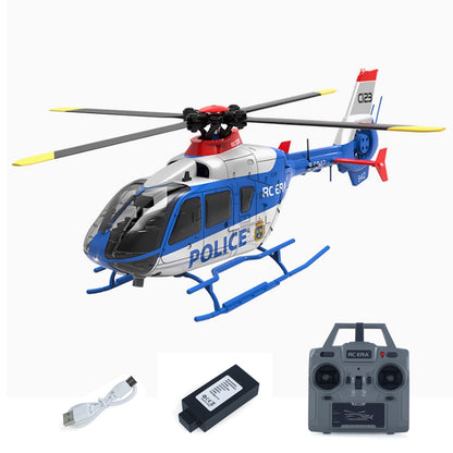 TOUCAN RC HOBBY RCERA 1/36 C123 RC Simulations-Hubschrauber-Modell EC135 Single-Rotor ohne Querruder Flugzeug mit zwei bürstenlosen Direktantrieben 3D-Flugmodell