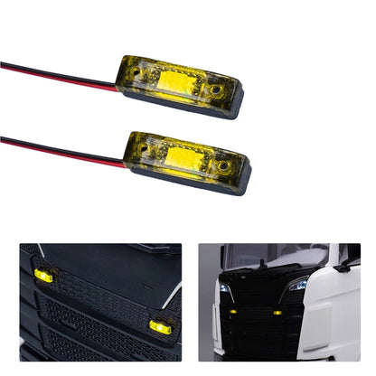 TOUCAN RC HOBBY LED Kunststoff 2,2V-3V Warnleuchte Begrenzungsleuchte für DIY 1/14 RC Traktor LKW Planierraupe Bagger Kipper R470 770S 3363 1851