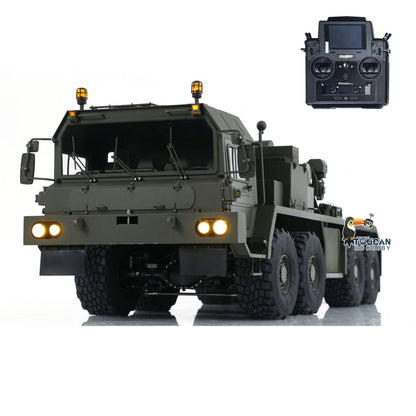 TOUCAN RC HOBBY LXY 8x8 1/14 RC Tractor Truck SLT56 Full Metal Remote Controlled Military Transport Car PNP Painted Model FlySky PL18 Lite