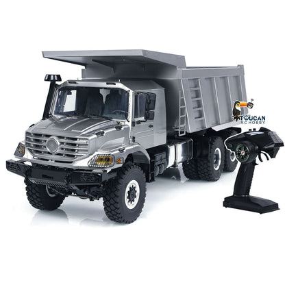 Auf Lager TOUCAN RC HOBBY JDModel 180 1/14 6x6 RC Hydraulik-Muldenkipper Metall ferngesteuertes Kippauto Hobby-Modell für Kinder und Erwachsene