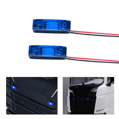 TOUCAN RC HOBBY LED Kunststoff 2,2V-3V Warnleuchte Begrenzungsleuchte für DIY 1/14 RC Traktor LKW Planierraupe Bagger Kipper R470 770S 3363 1851
