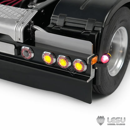 TOUCAN RC HOBBY LESU Metal Rear Beam Taillight Set LED Light for DIY 1/14 RC Tractor Truck 770S Remote Control Lorry Car Model Vehicles
