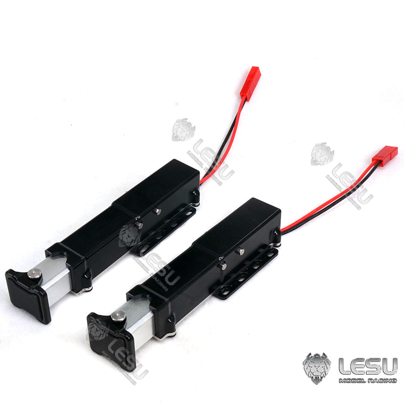 TOUCAN RC HOBBY LESU 1/14 RC Trailer Flatbed Truck Spare Parts Metal Electric Lifting Legs 30A Brushed ESC for A0020 Trailer Truck DIY Model