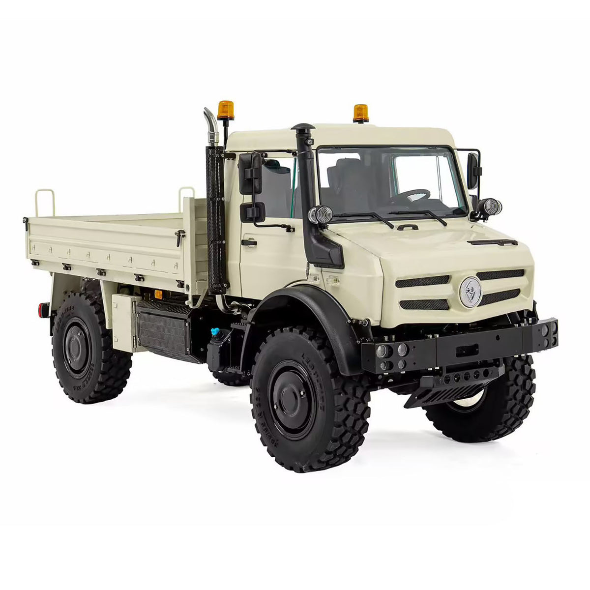 TOUCAN RC HOBBY LESU U4023 1/14 Metal RC Off Road Vehicle Kit Non-Hydraulic All Terrain Light Truck Detachable Steel Cargo Bed 3 Speed Transmission Differential Locks Light Sound System for Hobby Collectors