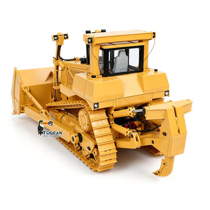 TOUCAN RC HOBBY JDModel DXR2 1/14 Metal RC Hydraulic Bulldozer Remote Controlled Earth Moving Machine Model JDM-201 New Sound System Light ST8 Remote Controller Motor