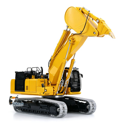TOUCAN RC HOBBY LESU PC500 B0020 1/14 Metal RC Hydraulic Excavator RTR PNP 3-Way Valve Brushless Motor Metal Tracks Light System for Model Enthusiasts