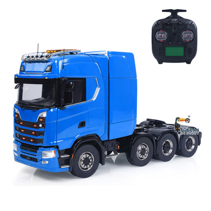 TOUCAN RC HOBBY LXY SC 770S 1/14 8*8 Radio Control Tractor Truck Wheel Side Reduction Axles Three Speed Transmission Hobbywing 1060 ESC 35T Motor