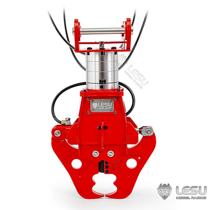 TOUCAN RC HOBBY LESU C0053/C0052-A Metal Hydraulic Shear with 270 Degrees Rotation for 1/14 RC Excavator Aoue C374F BA-B0001 Remote Control Construction Vehicles