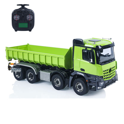 TOUCAN RC HOBBY LXY 1/14 8x8 Metal Hydraulic RC Dumper Tipper Car Radio Control Full Dump Trucks with Standard Bucket Hobby Model DIY PNP